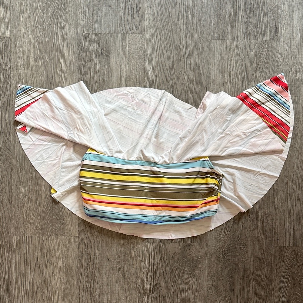 Vince Camuto Multicolor Striped Bikini Top - Picture 4 of 6